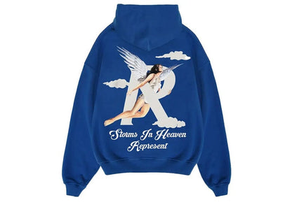 Represent Storms In Heaven Hoodie Cobalt