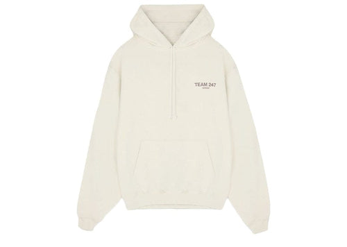 Represent Team 247 Oversized Hoodie Cream