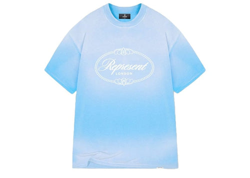 Represent x Harrods Crest Tee Cloud Blue