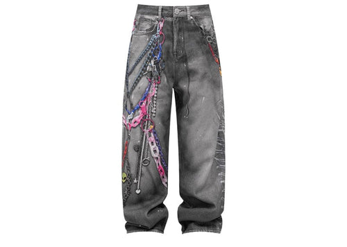 Reputation Studios Chain Denim Jeans