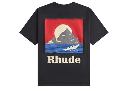 Rhude Moonlight Regatta Tee Vintage Black/Red/Blue
