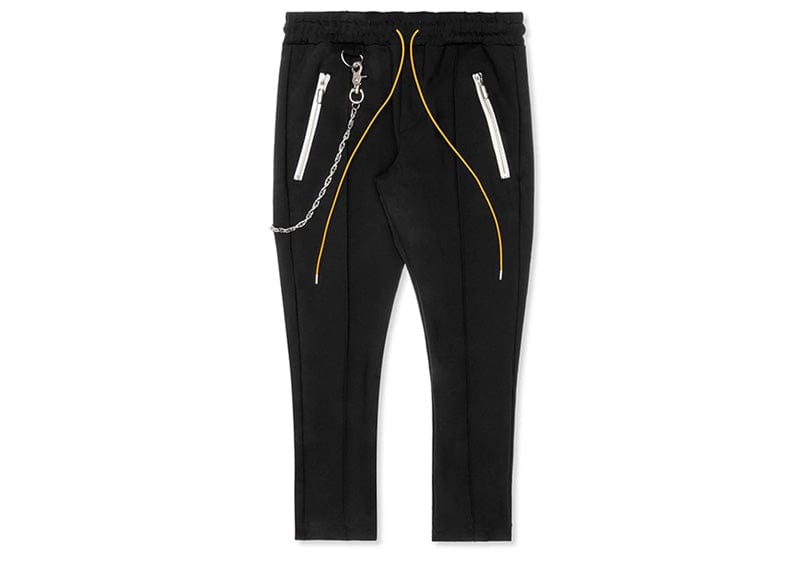 Rhude Traxedo Pants W/ Chain Black