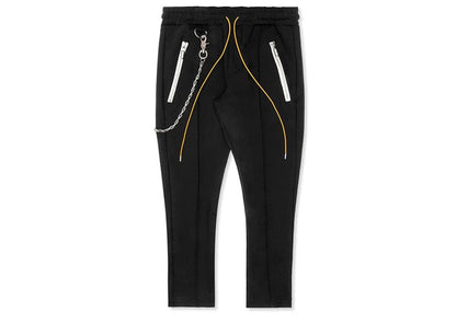 Rhude Traxedo Pants W/ Chain Black