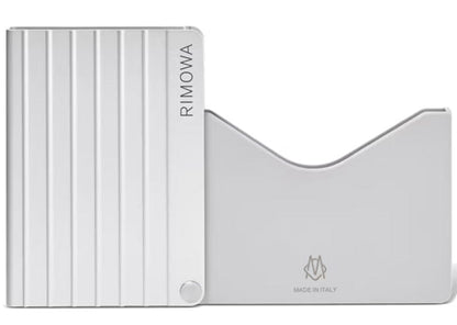 Rimowa Original Small Goods Aluminium Card Holder Silver