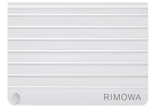 Rimowa Original Small Goods Aluminium Card Holder Silver