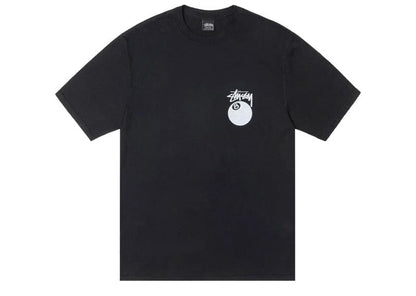 Stussy 8 Ball Pigment Dyed Tee Black