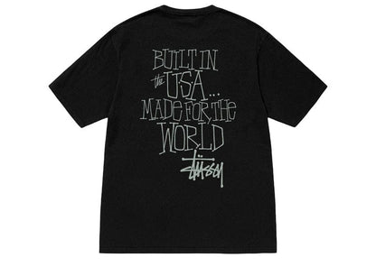 Stussy Built In USA Pigment Dyed Tee Black