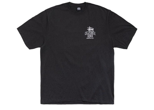 Stussy Cali Grown Pigment Dyed Tee Faded Black