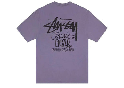 Stussy Classic Gear Pigment Dyed Tee Grape