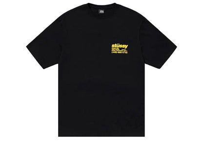 Stussy DNA Pigment Dyed Tee Black