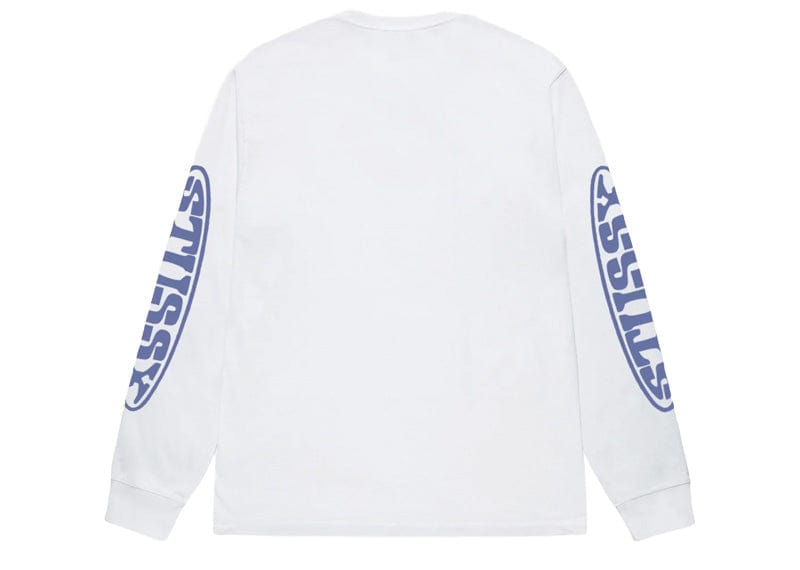 Stussy Pill L/S Tee White