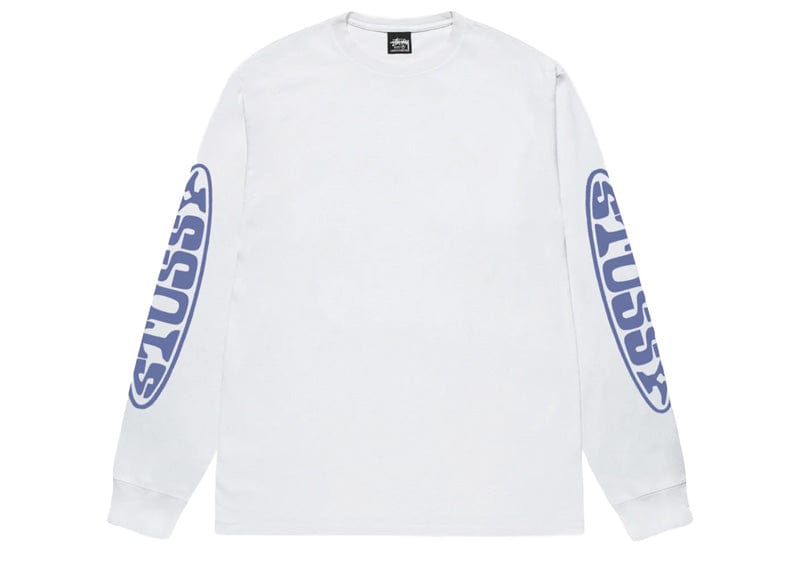 Stussy Pill L/S Tee White
