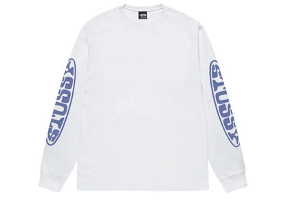 Stussy Pill L/S Tee White