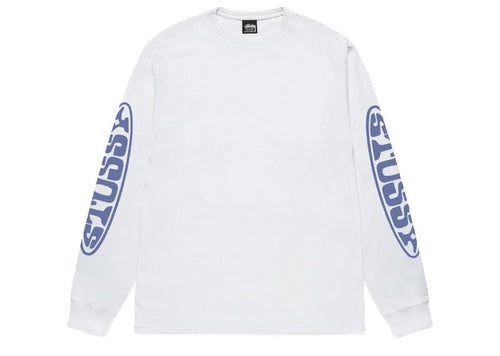 Stussy Pill L/S Tee White
