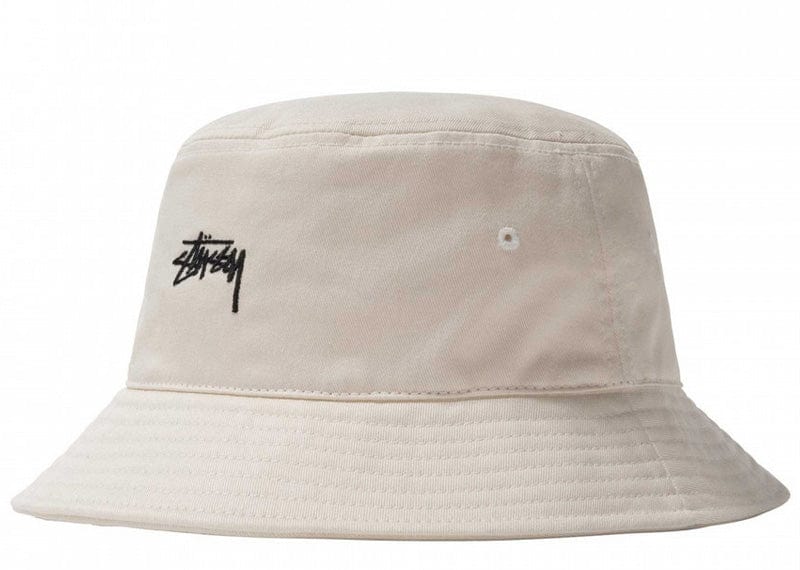 Stussy Stock Bucket Hat Natural