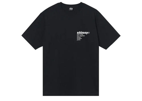 Stussy Strawberry Tee Black