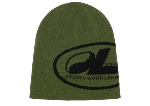 Stussy x Our Legacy Work Shop Oval Skullcap Army