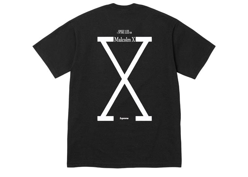 Supreme 40 Acres Malcolm X Tee Black