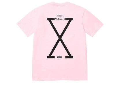 Supreme 40 Acres Malcolm X Tee Pink