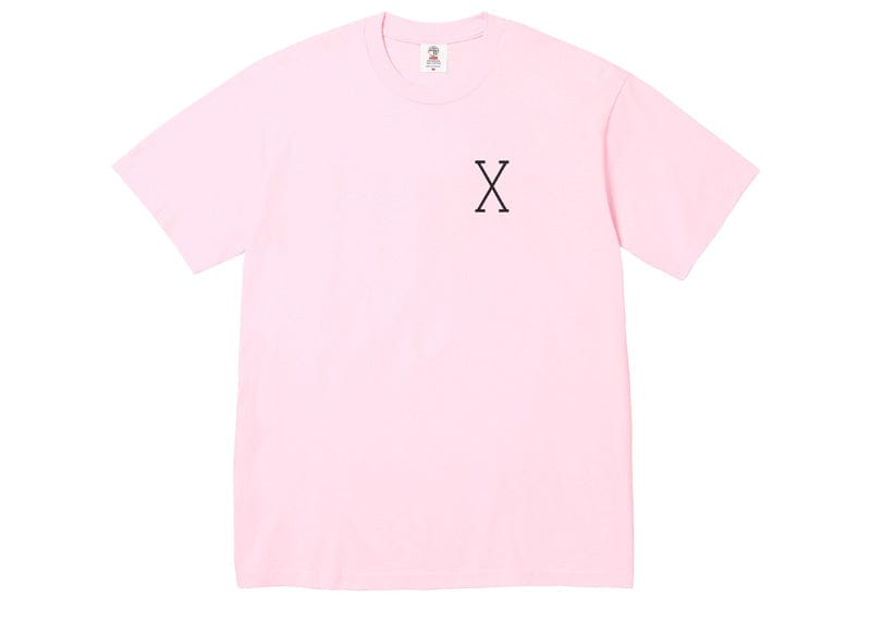Supreme 40 Acres Malcolm X Tee Pink
