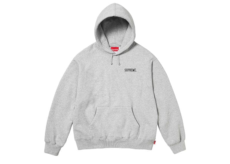 Supreme Anarchy Hooded Sweatshirt Heather Grey