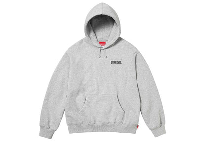 Supreme Anarchy Hooded Sweatshirt Heather Grey