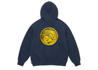 Supreme Anarchy Hooded Sweatshirt Navy