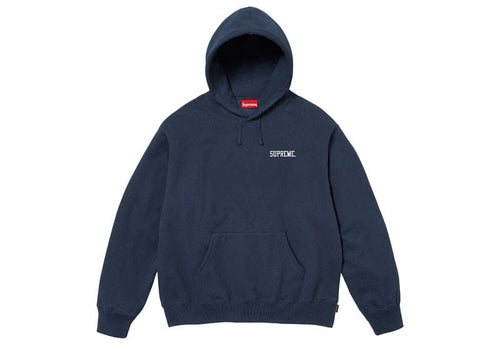 Supreme Anarchy Hooded Sweatshirt Navy