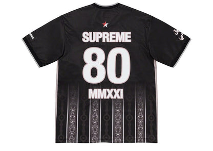 Supreme Arabic Logo Soccer Jersey Black