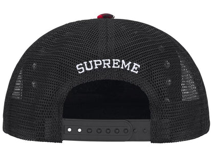 Supreme b.b. Simon Studded Mesh Back 5-Panel Plaid