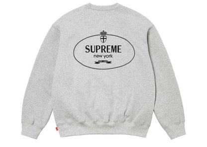 Supreme Crest Crewneck (FW24) Ash Grey