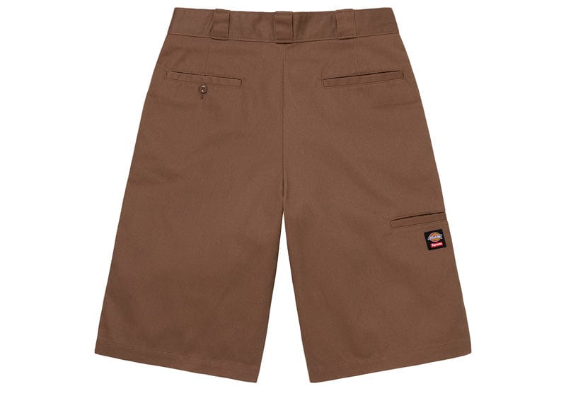 Supreme Dickies Stripe 13” Loose Fit Work Short Brown