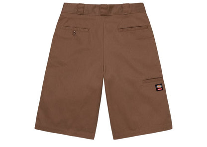 Supreme Dickies Stripe 13” Loose Fit Work Short Brown