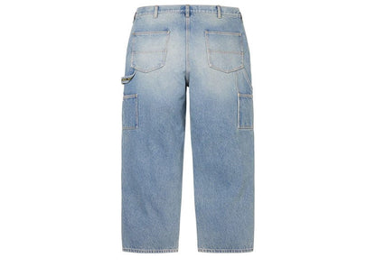 Supreme Double Knee Painter Pant (SS23) Washed Blue