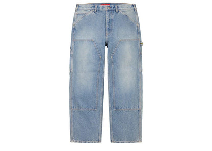 Supreme Double Knee Painter Pant (SS23) Washed Blue