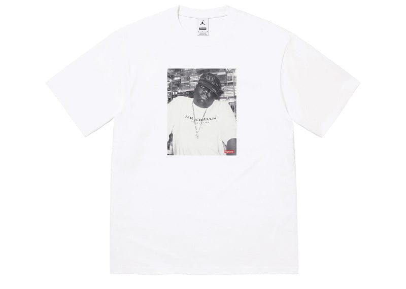 Supreme Jordan Biggie S/S Tee White