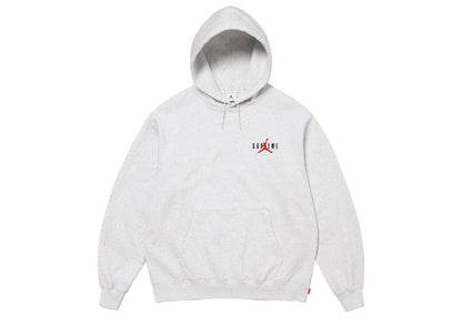 Supreme Jordan Hooded Sweatshirt (FW24) Ash Grey