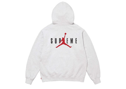 Supreme Jordan Hooded Sweatshirt (FW24) Ash Grey