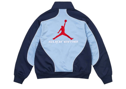 Supreme Jordan Tricot Track Jacket Light Blue