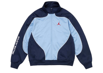 Supreme Jordan Tricot Track Jacket Light Blue