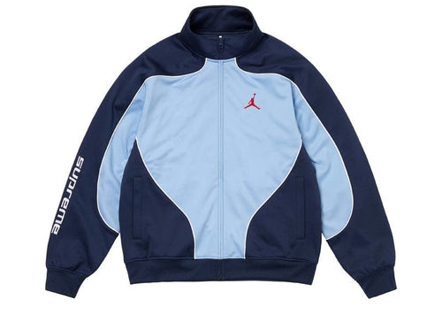 Supreme Jordan Tricot Track Jacket Light Blue