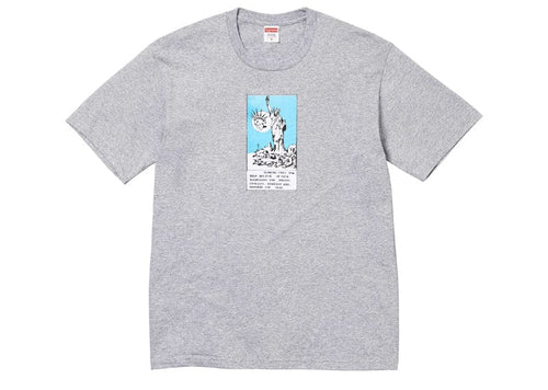 Supreme Liberty Tee Heather Grey