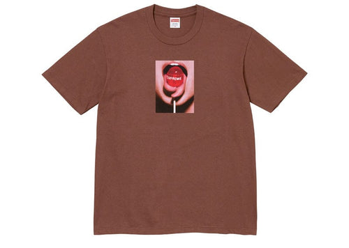 Supreme Lollipop Tee Brown