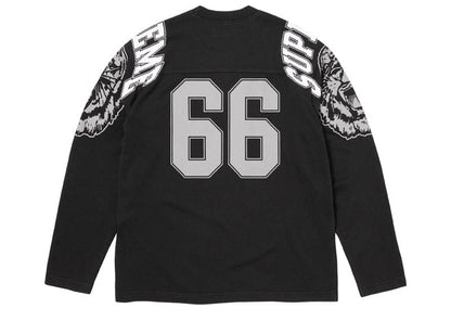 Supreme Mascot L/S Football Top Black