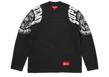 Supreme Mascot L/S Football Top Black