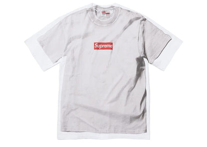 Supreme MM6 Maison Margiela Box Logo Tee White