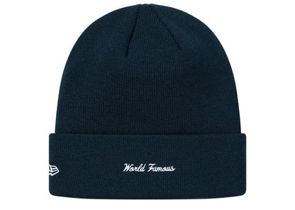 Supreme New Era Box Logo Beanie (FW19) Navy