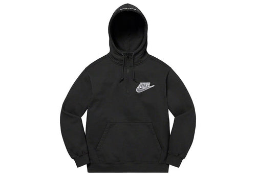 Supreme Nike Half Zip Hooded Sweatshirt Black