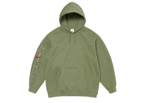 Supreme Nike Hooded Sweatshirt Olive