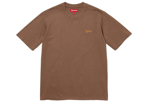 Supreme Old English Tee Brown